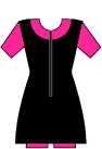 Click here for Black/Magenta fabric sample